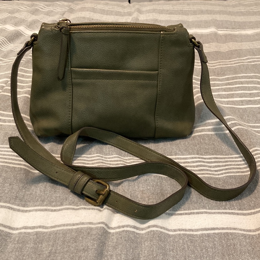 Olive Green Satchel